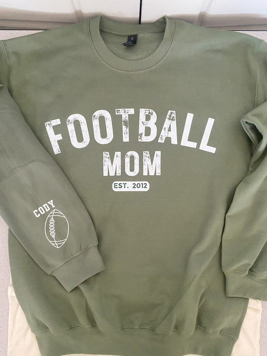 Sports Themed Mom Sweatshirt